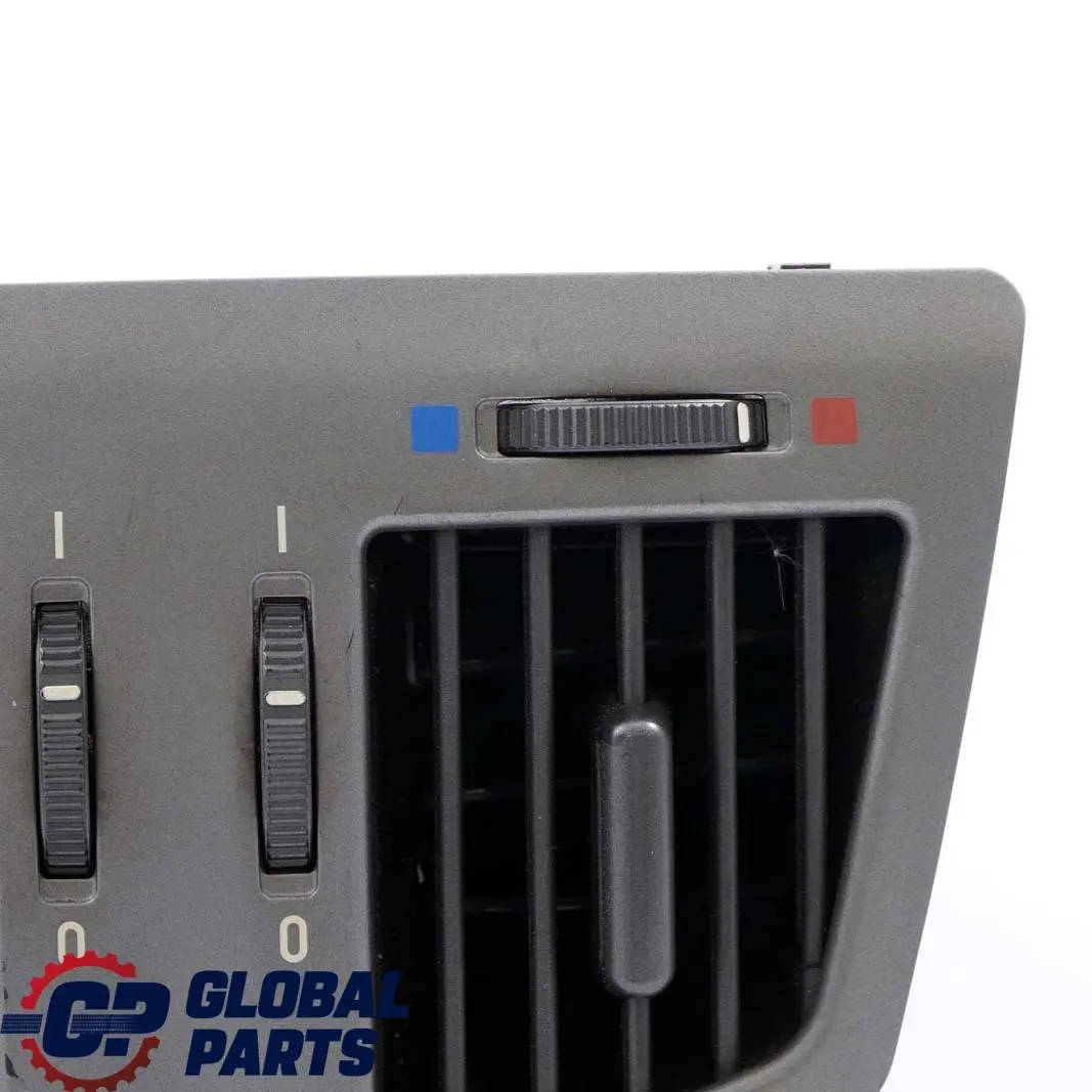 BMW 7 Series E65 E66 E67 1 Rear Centre Console Fresh Air Grill Vent Dark Silver - SKU 7007984-1 - Part number 7007984