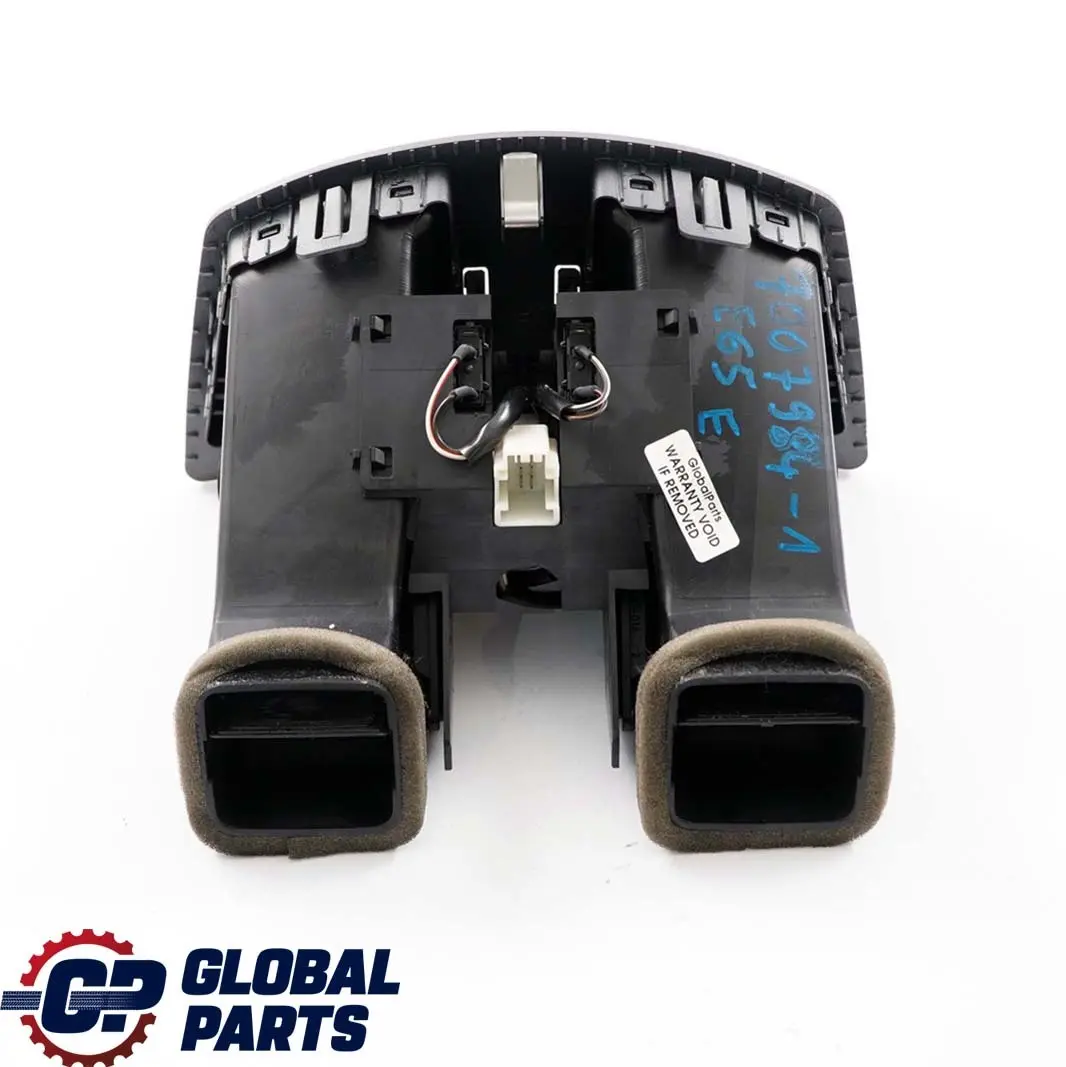 Ventilación rejilla aire fresco consola trasera Plata Oscura para BMW E65 E66 E67 1 con número de pieza 7007984 BMW E65 E66 E67 1 Ventilación rejilla aire fresco consola trasera Plata Oscura - SKU 7007984-1 - Número de pieza 7007984
