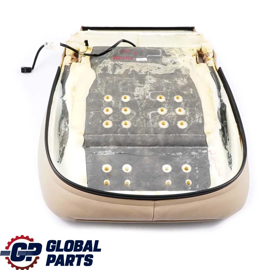 BMW X5 Series E53 Heated Front Seat Cover Beige Leather Montana - SKU 7008149 - Part number 7008149