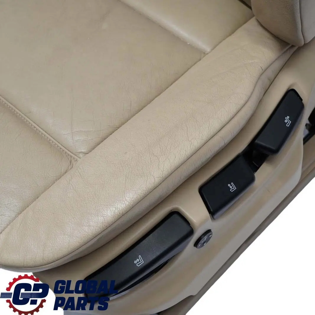 Heated Beige Leather Montana Front Left N/S Seat Beige to BMW X5 Series E53 with Part number 7008155 BMW X5 Series E53 Heated Beige Leather Montana Front Left N/S Seat Beige - SKU 7008155 - Part number 7008155