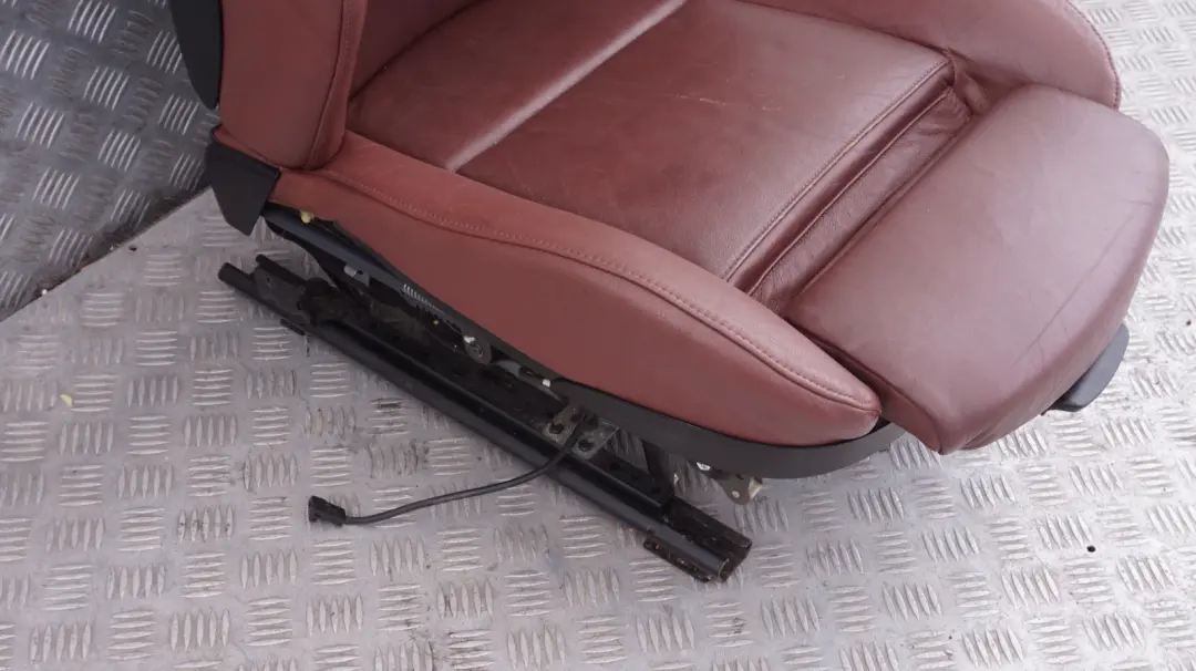 Front Left N/S Passenger Leather Seat Mahagoni Screens to BMW X5 Series E53 Sport with Part number 7008191 BMW X5 Series E53 Sport Front Left N/S Passenger Leather Seat Mahagoni Screens - SKU 7008191-1 - Part number 7008191