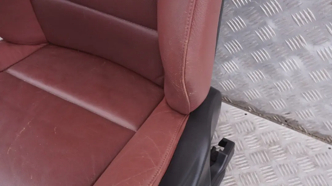 BMW X5 Series E53 Sport Front Left N/S Passenger Leather Seat Mahagoni Screens - SKU 7008191-1 - Part number 7008191