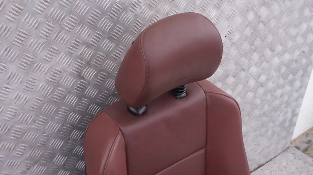 Front Left N/S Passenger Leather Seat Mahagoni Screens to BMW X5 Series E53 Sport with Part number 7008191 BMW X5 Series E53 Sport Front Left N/S Passenger Leather Seat Mahagoni Screens - SKU 7008191-1 - Part number 7008191