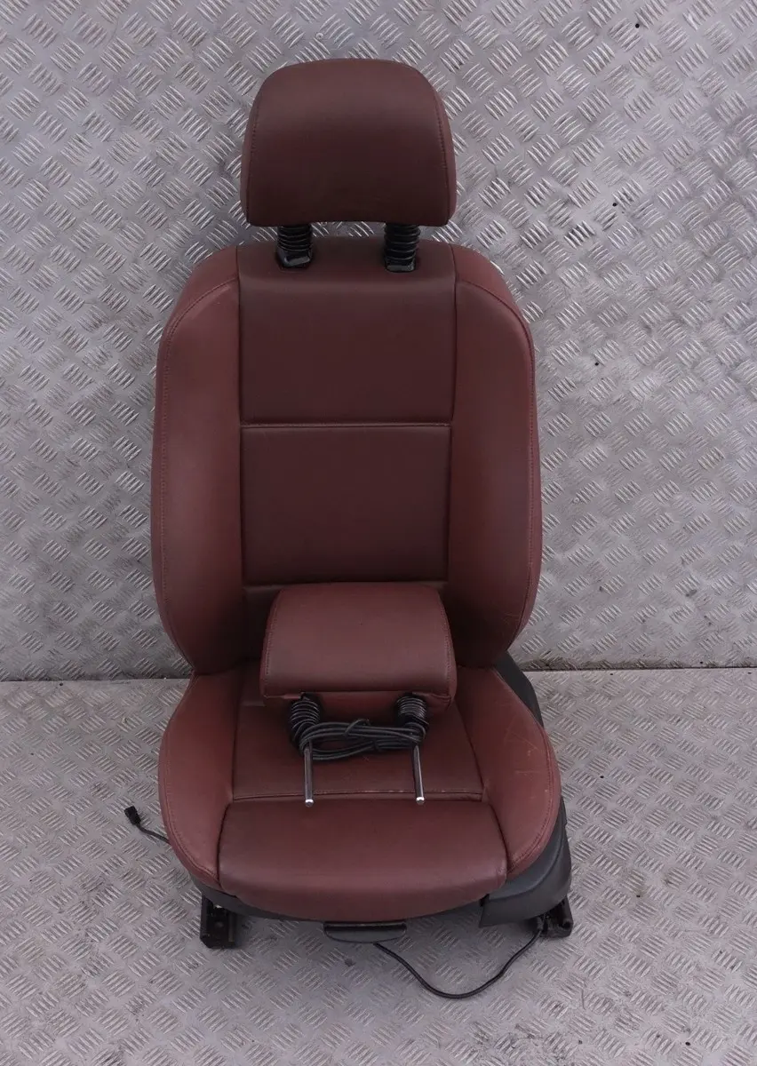 BMW X5 Series E53 Sport Front Left N/S Passenger Leather Seat Mahagoni Screens - SKU 7008191-1 - Part number 7008191