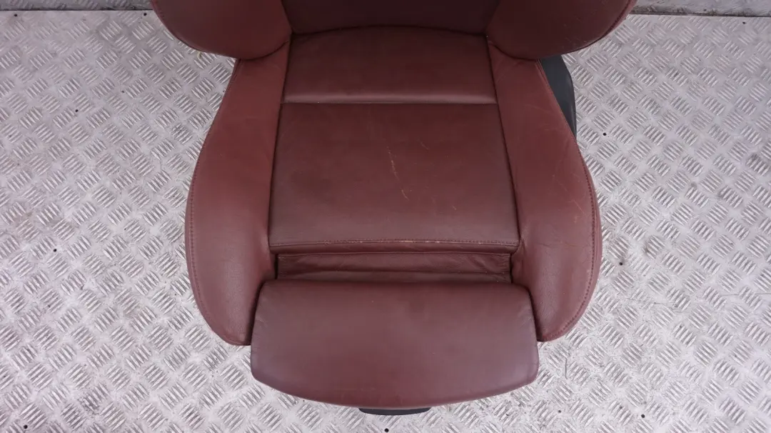 BMW X5 Series E53 Sport Front Left N/S Passenger Leather Seat Mahagoni Screens - SKU 7008191-1 - Part number 7008191
