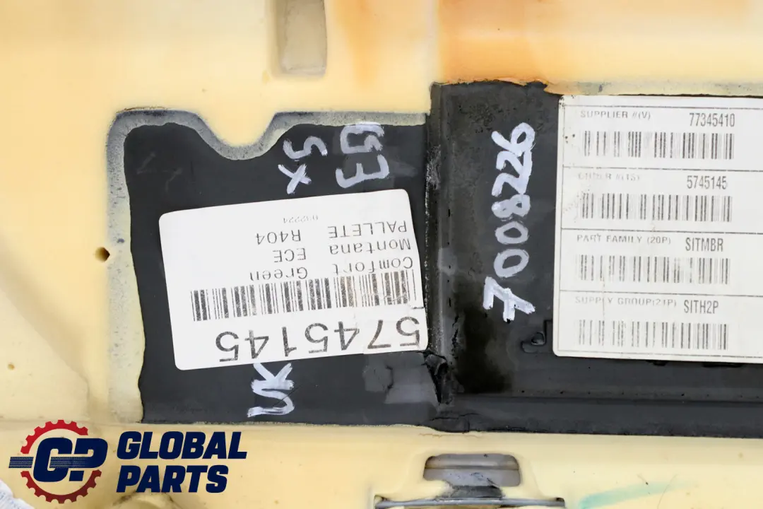 Kanapa siedzisko tył zieleń green do BMW E53 X5 o numerze 7008226 BMW E53 X5 Kanapa siedzisko tył zieleń green - SKU 7008226 - Numer Części 7008226