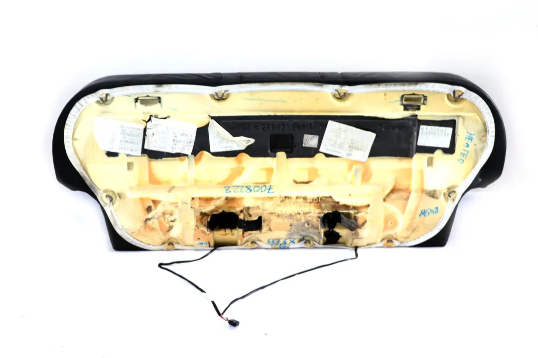 Heated Black Leather Interior Rear Seat Sofa Couch Bench to BMW X5 Series E53 with Part number 7008228 BMW X5 Series E53 Heated Black Leather Interior Rear Seat Sofa Couch Bench - SKU 7008228 - Part number 7008228