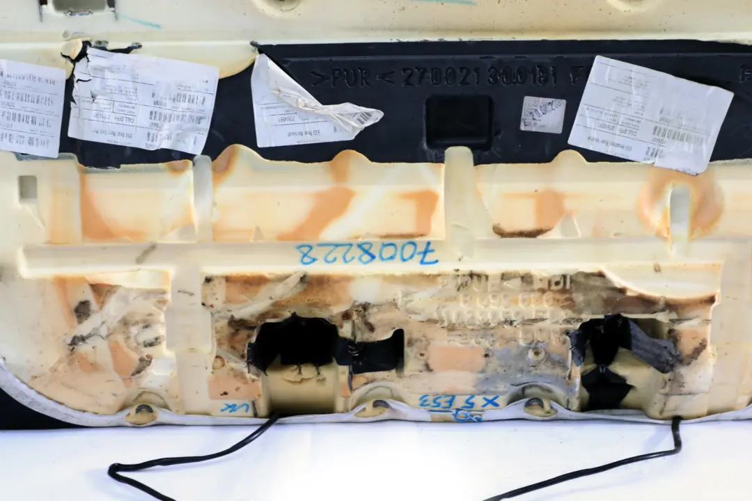 Heated Black Leather Interior Rear Seat Sofa Couch Bench to BMW X5 Series E53 with Part number 7008228 BMW X5 Series E53 Heated Black Leather Interior Rear Seat Sofa Couch Bench - SKU 7008228 - Part number 7008228