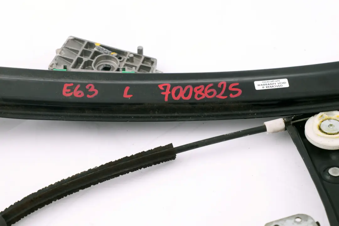 BMW E63 E64 Puerta Elevalunas Electrico Regulador Delantero Izquierdo - SKU 7008625 - Número de pieza 7008625