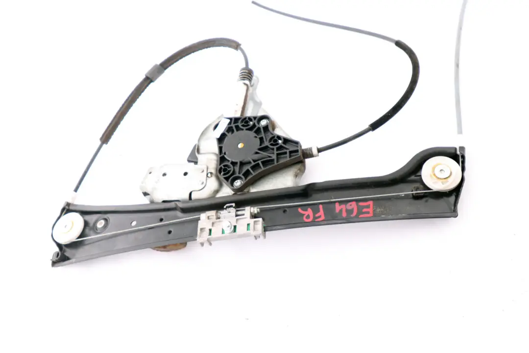 Delantero Derecho O/S Puerta Elevalunas Regulador Motor para BMW E63 E64 con número de pieza 7008626 BMW E63 E64 Delantero Derecho O/S Puerta Elevalunas Regulador Motor - SKU 7008626 - Número de pieza 7008626