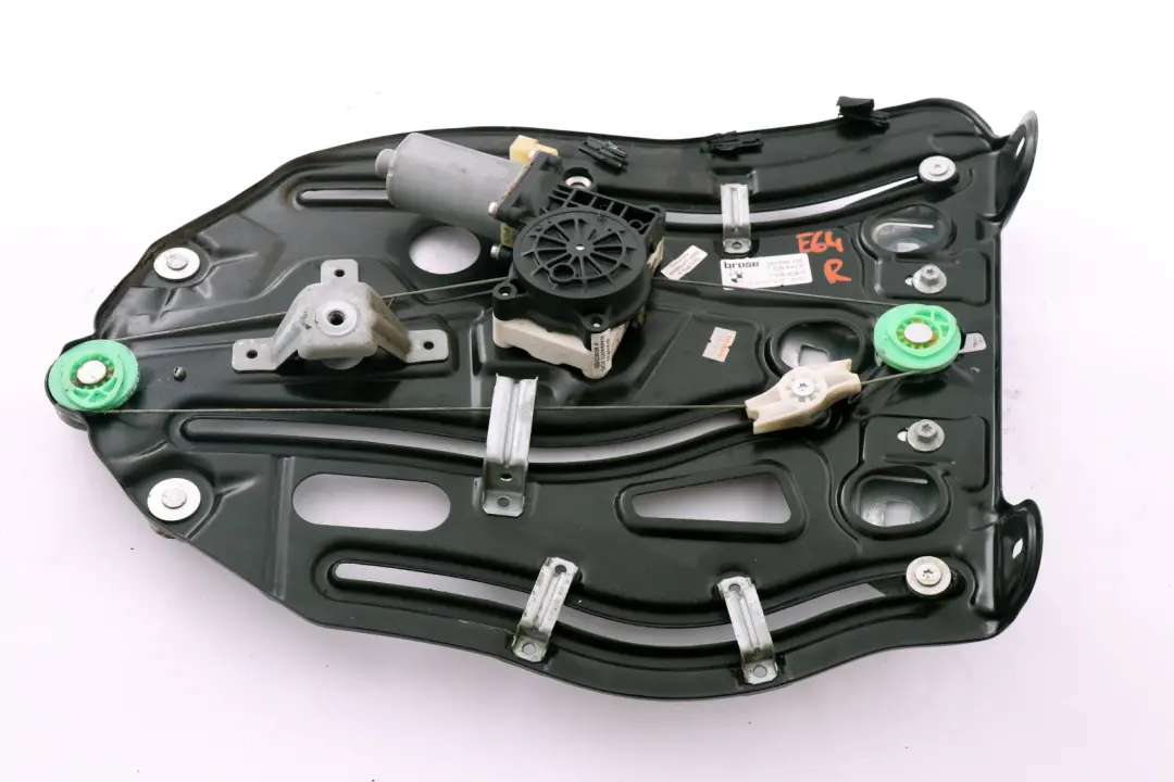 BMW E64 LCI Window Lifter Regulator With Motor Rear Right O/S - SKU 7008630 - Part number 70086230