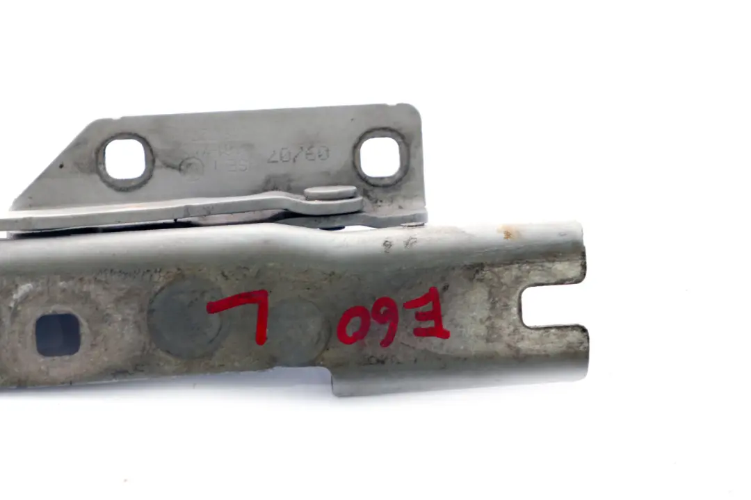 BMW 5 Series E60 E61 Engine Hood Bonnet Left Hinge N/S Titansilber Silver 354 - SKU 7008727-1 - Part number 7008727