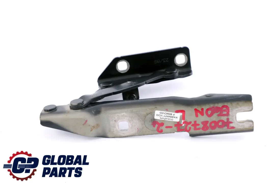BMW E60 E61 LCI Motor Izquierdo Capó Bisagra Negro - SKU 7008727-2 - Número de pieza 7008727