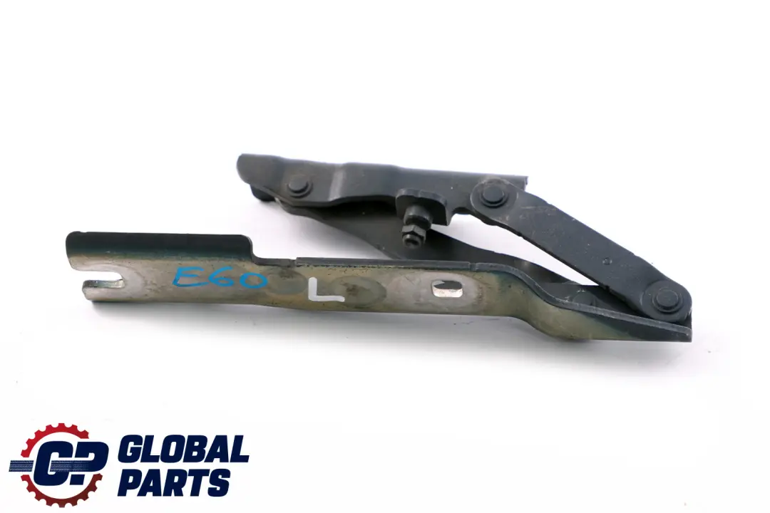 BMW 5 Series E60 E61 Left Engine Hood Hinge N/S Blue - SKU 7008727-3 - Part number 7008727