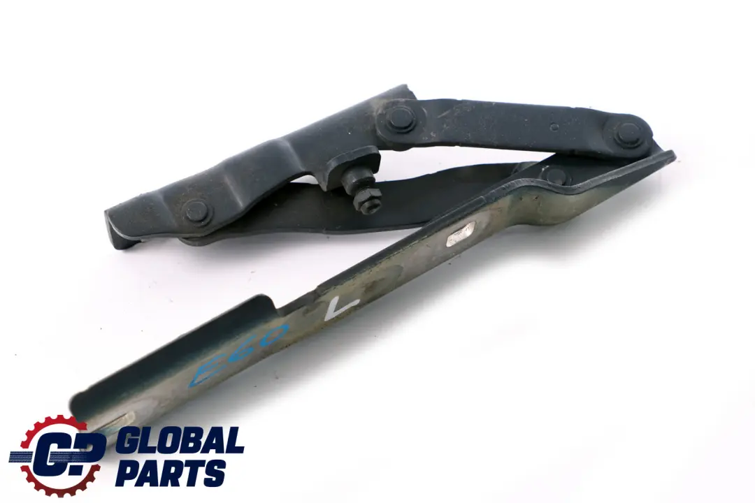 BMW 5 Series E60 E61 Left Engine Hood Hinge N/S Blue - SKU 7008727-3 - Part number 7008727