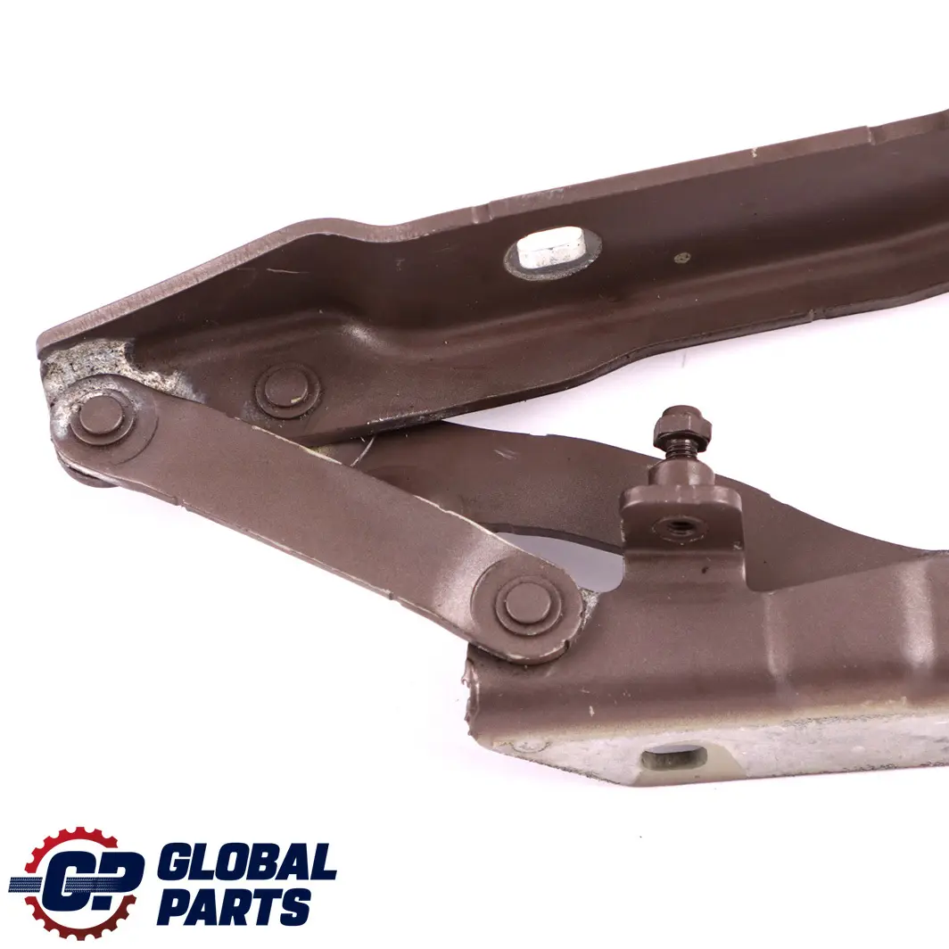 Hood Engine Hinge Left N/S Amethystgrau Grey A09 to BMW E60 E61 LCI with Part number 7008727 BMW E60 E61 LCI Hood Engine Hinge Left N/S Amethystgrau Grey A09 - SKU 7008727-AG - Part number 7008727
