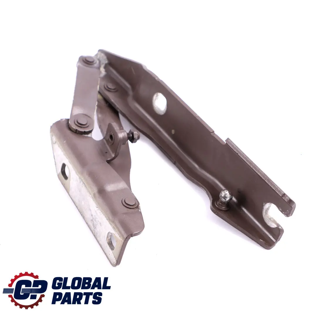 Hood Engine Hinge Left N/S Amethystgrau Grey A09 to BMW E60 E61 LCI with Part number 7008727 BMW E60 E61 LCI Hood Engine Hinge Left N/S Amethystgrau Grey A09 - SKU 7008727-AG - Part number 7008727