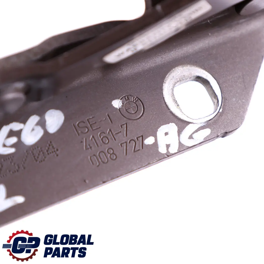 Charnière De Capot Moteur Gauche Amethystgrau Grey A09 pour BMW E60 E61 LCI à propos du numéro de pièce 7008727 BMW E60 E61 LCI Charnière De Capot Moteur Gauche Amethystgrau Grey A09 - SKU 7008727-AG - Numéro de pièce 7008727