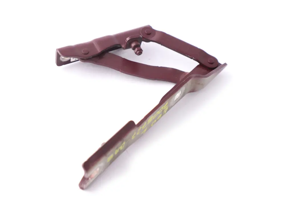BMW E60 E61 LCi Scharnier Frontklappe links Barberarot A39 - SKU 7008727-BAR - Teilenummer 7008727