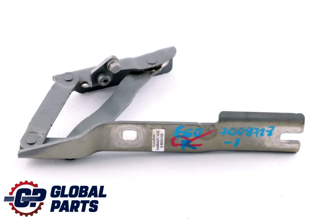 BMW 5 er E60 E61 LCI Scharnier Frontklappe Links Amethystgrau Grau - SKU 7008728-1 - Teilenummer 7008728