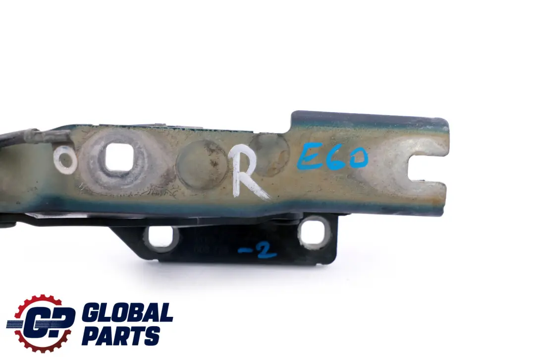 Right O/S Engine Hood Hinge Blue to BMW 5 Series E60 E61 with Part number 7008728 BMW 5 Series E60 E61 Right O/S Engine Hood Hinge Blue - SKU 7008728-2 - Part number 7008728