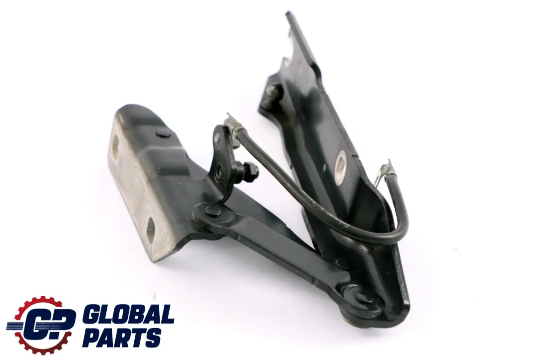 BMW 5 er E60 E61 LCI Scharnier Frontklappe Rechts Schwarz - SKU 7008728-B - Teilenummer 7008728