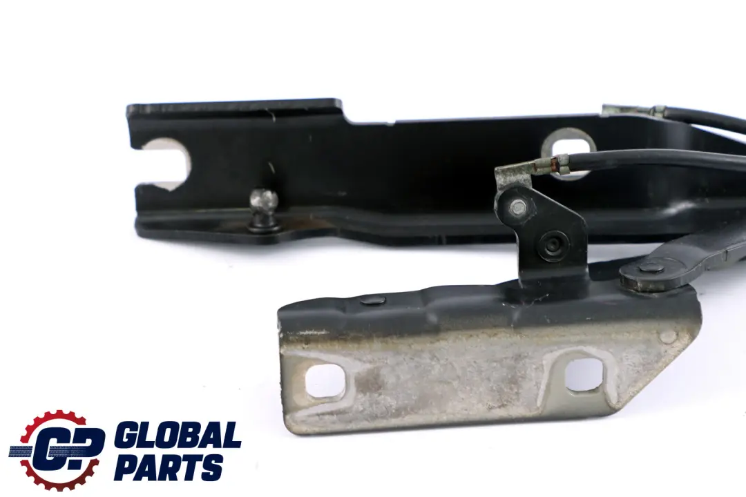 BMW 5 er E60 E61 LCI Scharnier Frontklappe Rechts Schwarz - SKU 7008728-B - Teilenummer 7008728