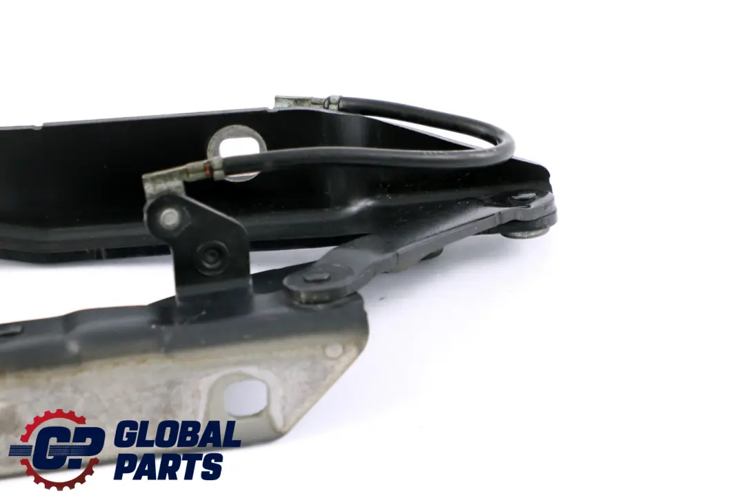 BMW 5 er E60 E61 LCI Scharnier Frontklappe Rechts Schwarz - SKU 7008728-B - Teilenummer 7008728
