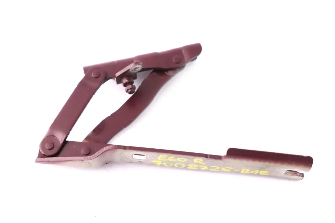 BMW E60 E61 LCi Scharnier Frontklappe rechts Barberarot A39 - SKU 7008728-BAR - Teilenummer 7008728