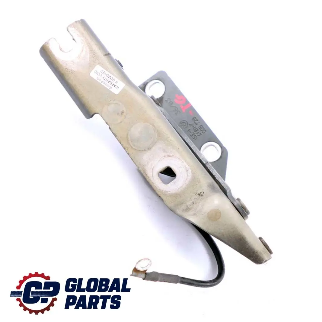 BMW 5 Series E60 E61 Right O/S Engine Hood Hinge Tiefgruen Green A43 - SKU 7008728-TG - Part number 7008728