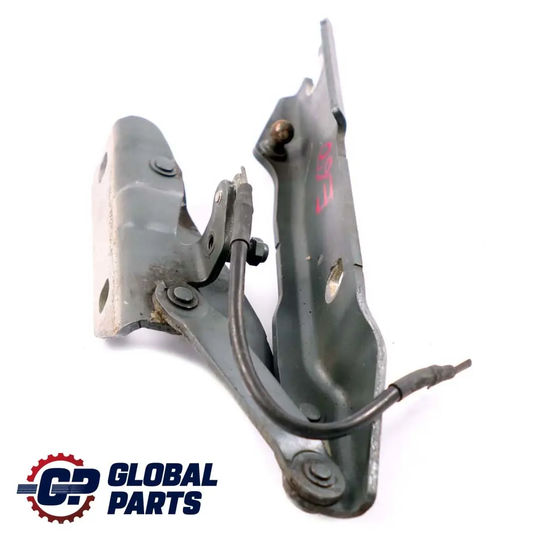 BMW 5 Series E60 E61 Right O/S Engine Hood Hinge Tiefgruen Green A43 - SKU 7008728-TG - Part number 7008728