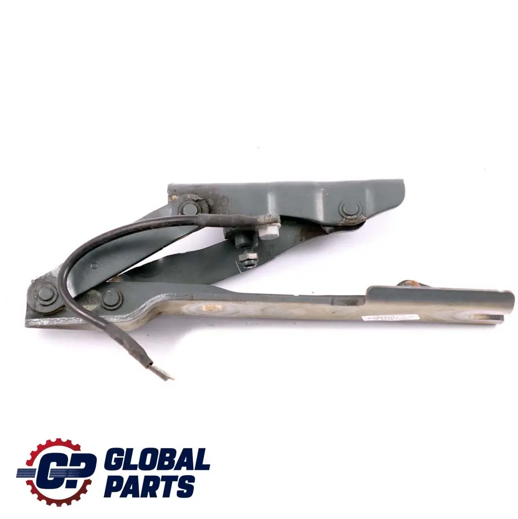 BMW 5 Series E60 E61 Right O/S Engine Hood Hinge Tiefgruen Green A43 - SKU 7008728-TG - Part number 7008728