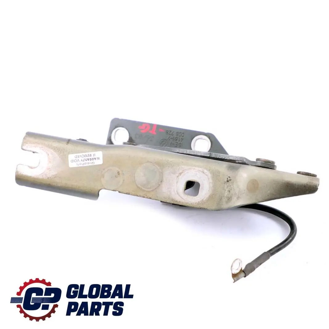 Right O/S Engine Hood Hinge Tiefgruen Green A43 to BMW 5 Series E60 E61 with Part number 7008728 BMW 5 Series E60 E61 Right O/S Engine Hood Hinge Tiefgruen Green A43 - SKU 7008728-TG - Part number 7008728