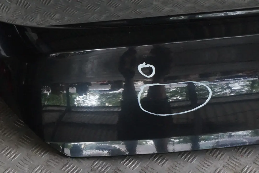 Trunk Boot Lid Tailgate Black Sapphire Metallic - 475 to BMW 6 Series E63 Coupe with Part number 7008730 BMW 6 Series E63 Coupe Trunk Boot Lid Tailgate Black Sapphire Metallic - 475 - SKU 7008730-BS - Part number 7008730