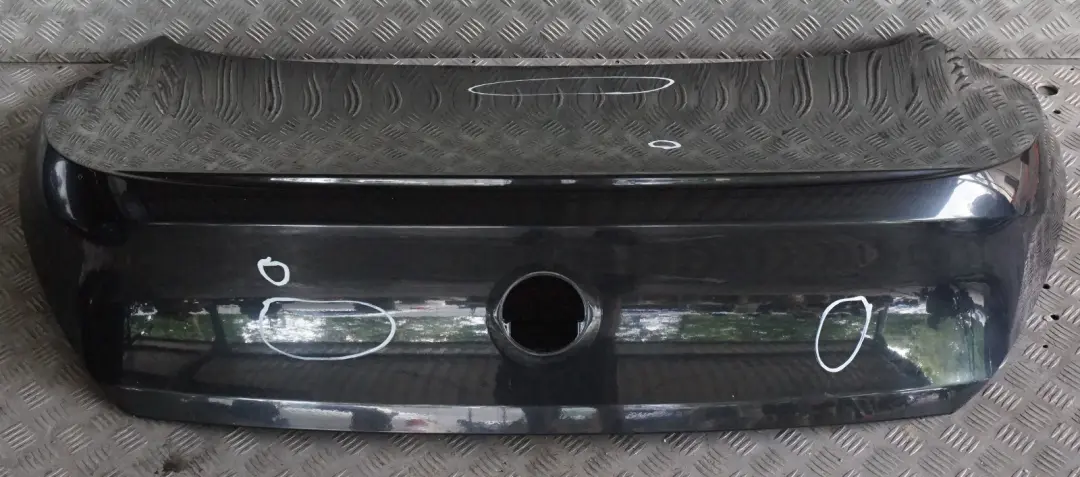BMW 6 Series E63 Coupe Trunk Boot Lid Tailgate Black Sapphire Metallic - 475 - SKU 7008730-BS - Part number 7008730