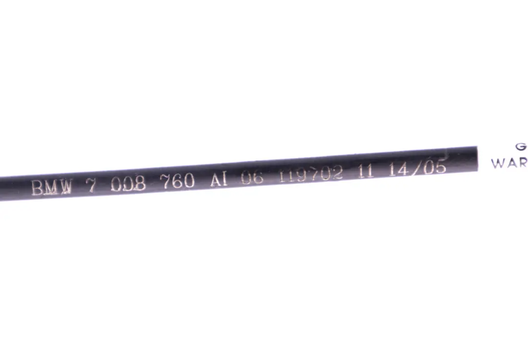 BMW 5 Series E60 E60N E61 E61N Bonnet Hood Bowden Cable Rear - SKU 7008760 - Part number 7008760