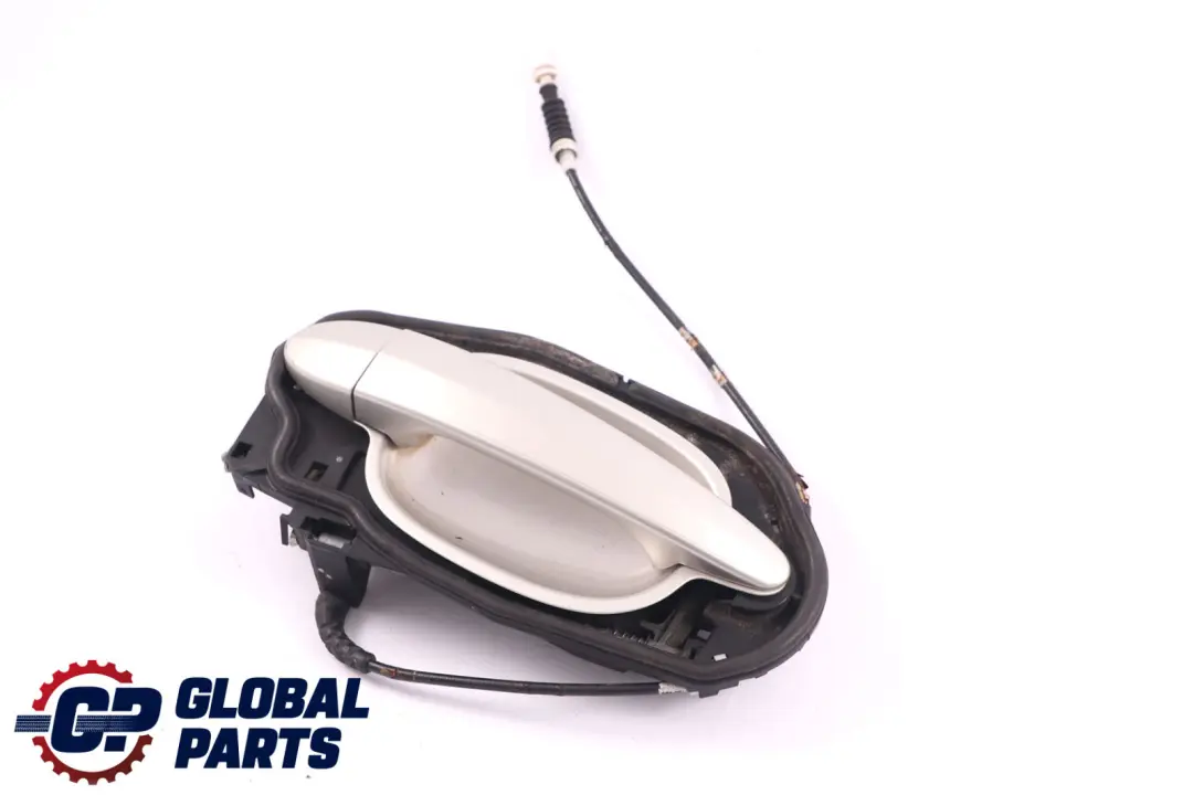 BMW 6 Series E63 E64 Complete Left N/S Grab Handle Door Mineralsilber Silver - SKU 7008893-MS1 - Part number 7008893