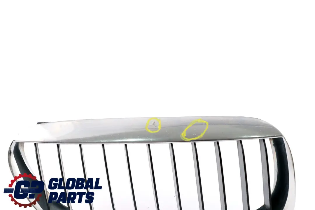 BMW 6 E63 E64 Kühlergrill Rahmen Rechts Chrom Schwarz - SKU 7008916 - Teilenummer 7008916