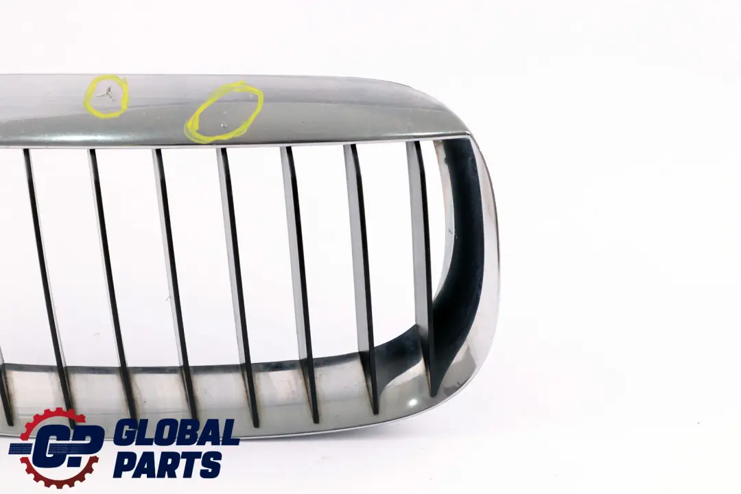 BMW 6 E63 E64 Kühlergrill Rahmen Rechts Chrom Schwarz - SKU 7008916 - Teilenummer 7008916