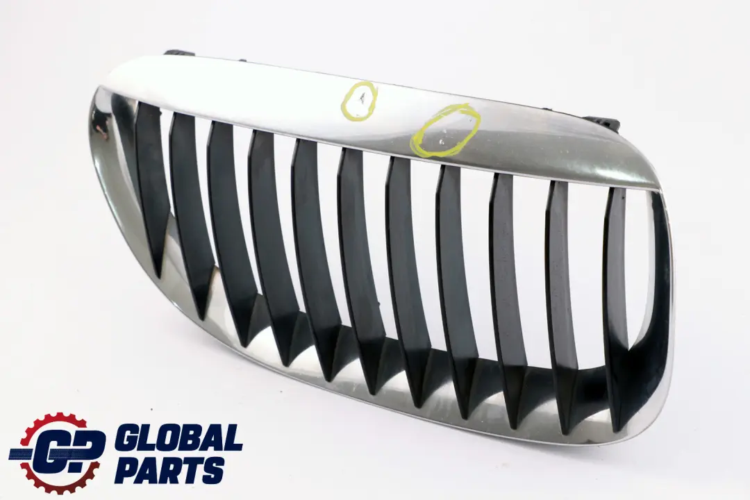 BMW 6 E63 E64 Kühlergrill Rahmen Rechts Chrom Schwarz - SKU 7008916 - Teilenummer 7008916