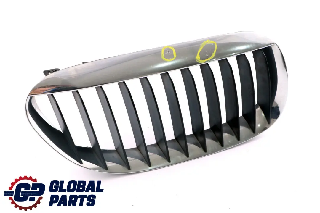 BMW 6 E63 E64 Kühlergrill Rahmen Rechts Chrom Schwarz - SKU 7008916 - Teilenummer 7008916