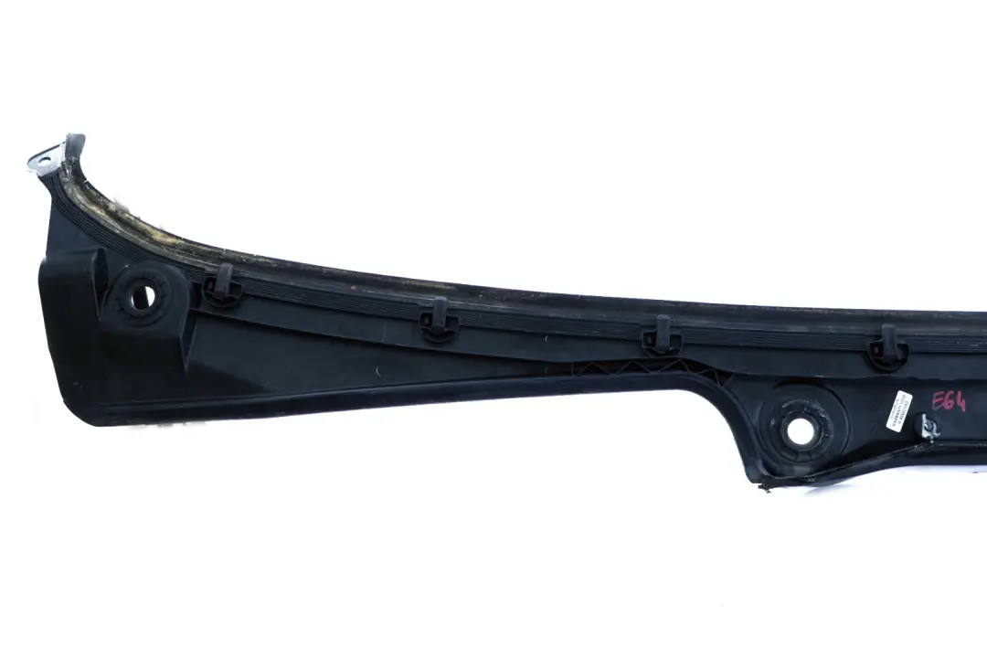 Windscreen Wiper Cover Trim Panel Scuttle to BMW 6 Series E63 E64 LCI with Part number 7008922 BMW 6 Series E63 E64 LCI Windscreen Wiper Cover Trim Panel Scuttle - SKU 7008922 - Part number 7008922