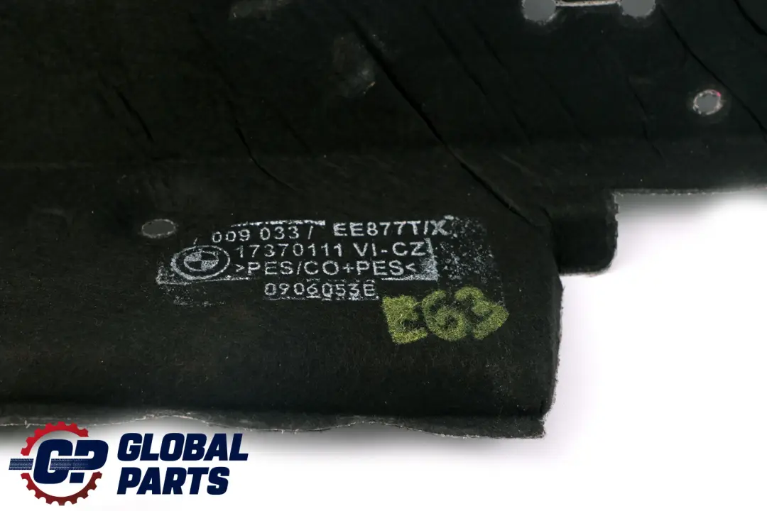 BMW 6 Series E63 E64 LCI Sound Insulation Floor Rear - SKU 7009033 - Part number 7009033