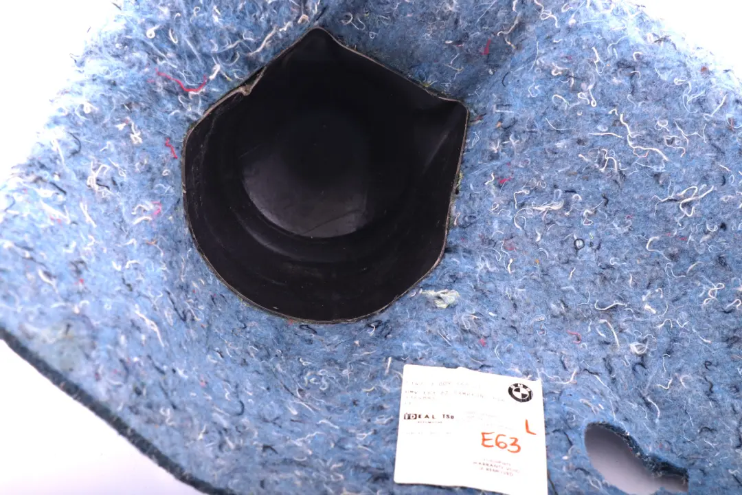 BMW E63 LCI Sound Insulatng Trunk Wheel Housing Left - SKU 7009167 - Número de pieza 7009167