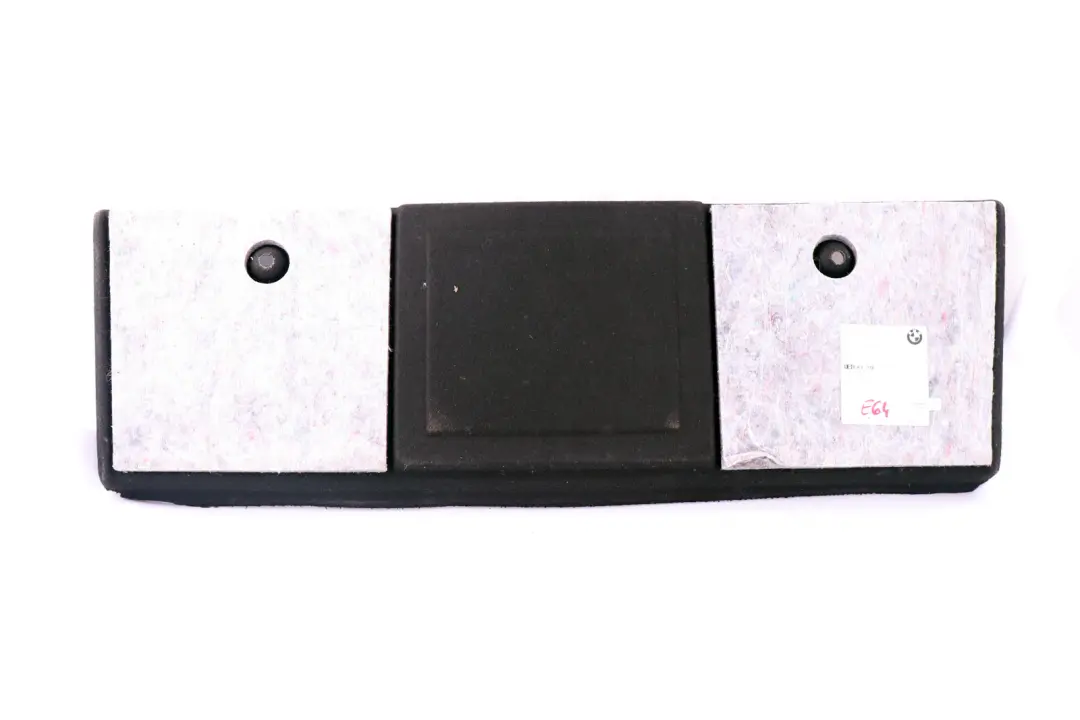 BMW E64 Cabrio Panel de Embellecedor de Maletero Negro Antracita - SKU 7009182 - Número de pieza 7009182
