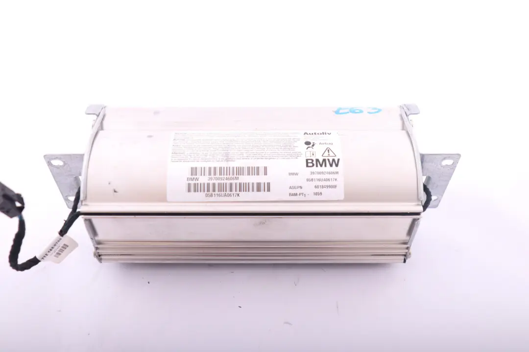 Modulo Lado Pasajero Salpicadero para BMW E63 E64 Air con número de pieza 7009246 BMW E63 E64 Air Modulo Lado Pasajero Salpicadero - SKU 7009246 - Número de pieza 7009246