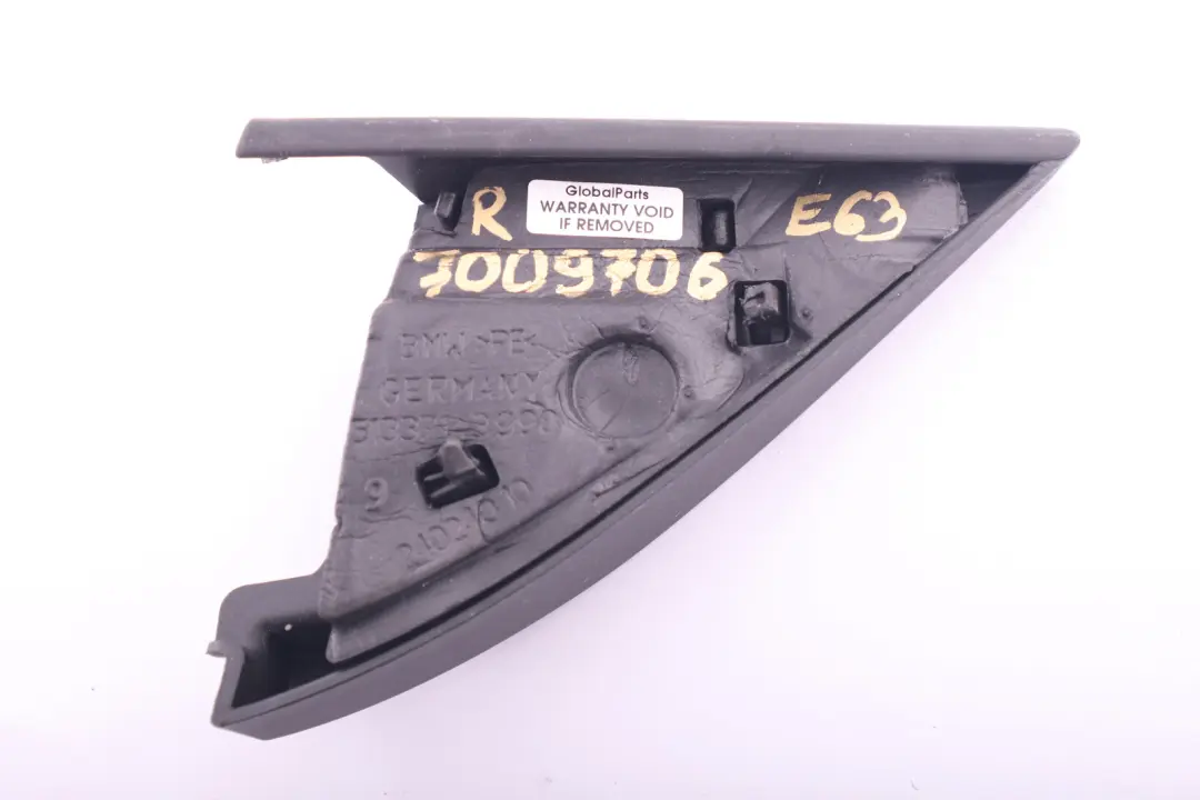 Osłona obudowa głośnika maskownica do BMW E63 E64 o numerze 7009706 BMW E63 E64 Osłona obudowa głośnika maskownica - SKU 7009706 - Numer Części 7009706