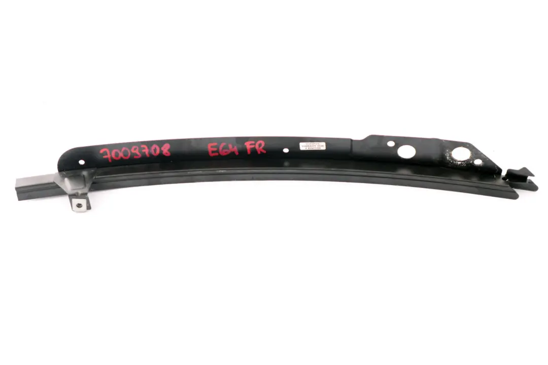BMW E63 E63N E64 LCI Window Guide Rail Derecha Puerta Delantera - SKU 7009708 - Número de pieza 7009708