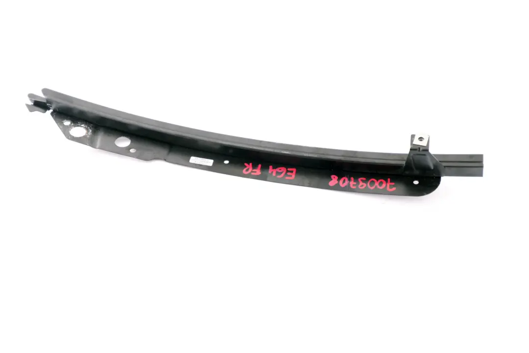 BMW E63 E63N E64 LCI Window Guide Rail Derecha Puerta Delantera - SKU 7009708 - Número de pieza 7009708