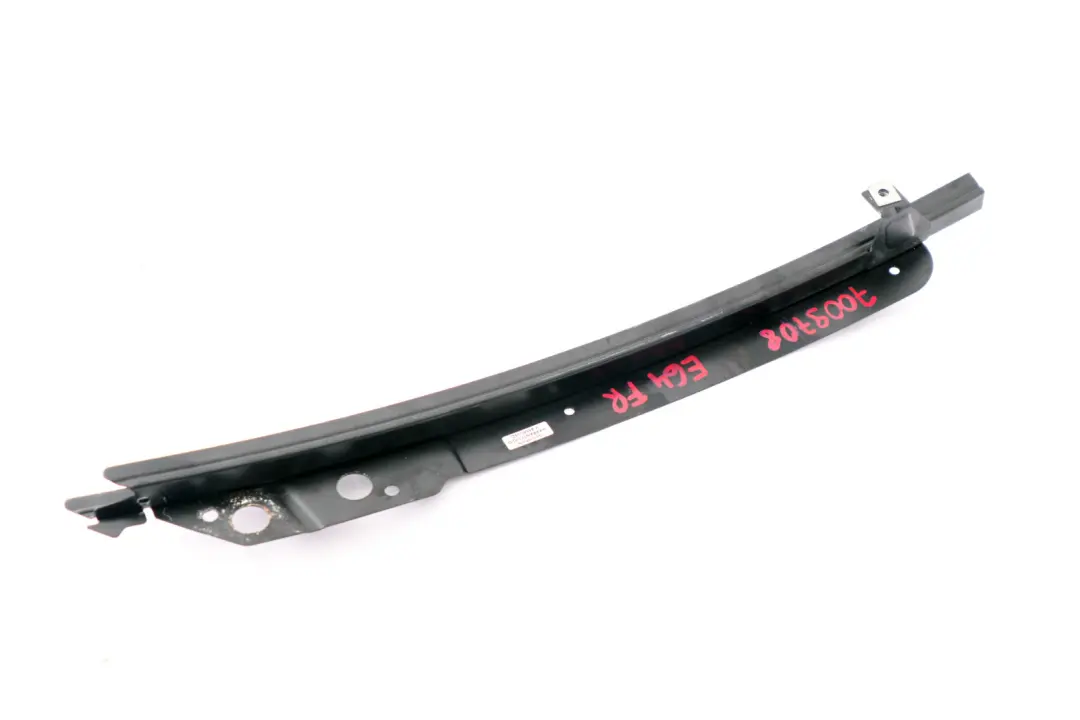 BMW E63 E63N E64 LCI Window Guide Rail Derecha Puerta Delantera - SKU 7009708 - Número de pieza 7009708